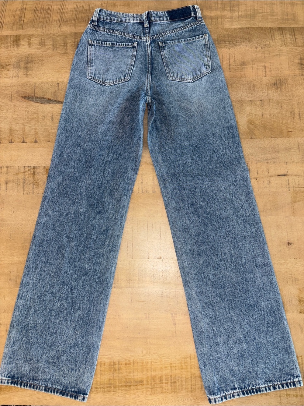 Amisu New Yorker Sparkly Rhinestone Denim Jeans Size 4 Nashville Cowgirl 🤠 - Picture 5 of 6